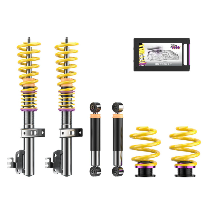 102800AV Coilovers Inox V1 KW Suspension in the group Select car model / VW / Transporter T5 / Chassis / Shock absorber at DDESIGN Scandinavia AB (KW-102800AV)