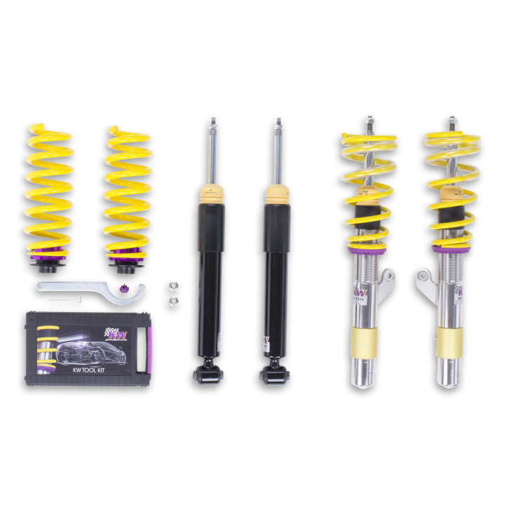 1522000F Coilovers Inox V2 KW Suspension in the group Select car model / BMW / 1-series 2-series (F20-F23) 2011-2019 / Chassis / Suspension at DDESIGN Scandinavia AB (KW-1522000F)