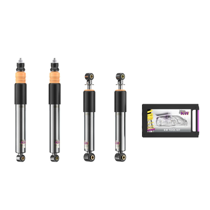 15280046 Coilovers Inox V2 KW Suspension in the group Select car model / VW / New Beetle 97-10 / Chassis at DDESIGN Scandinavia AB (KW-15280046)