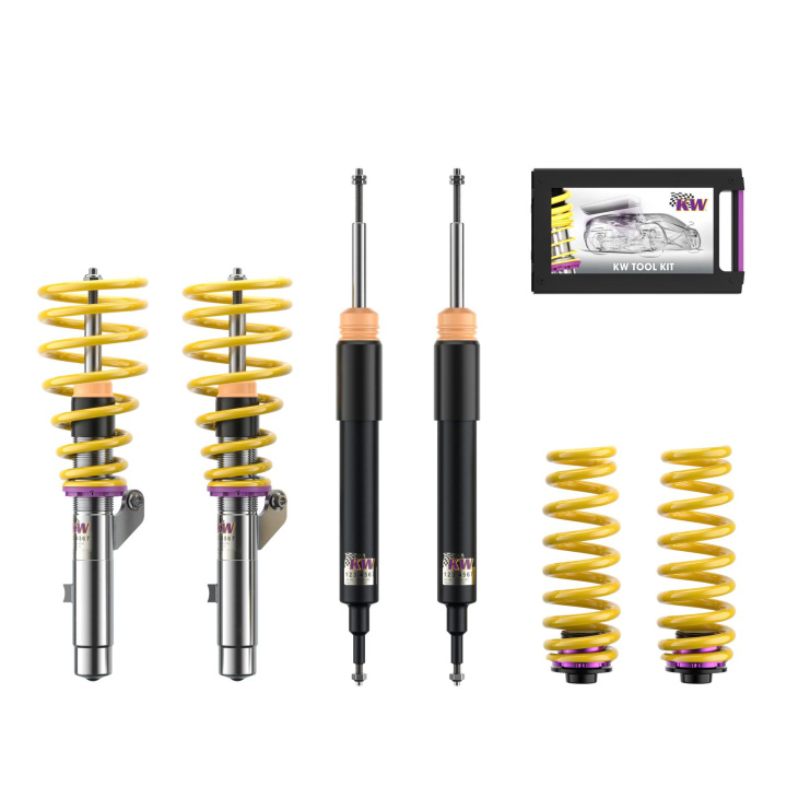 18020032 Coilovers V2 Comfort KW Suspension in the group Select car model / BMW / 3-series (E90-E91) 2005-2012 / Chassis / Coilovers at DDESIGN Scandinavia AB (KW-18020032)