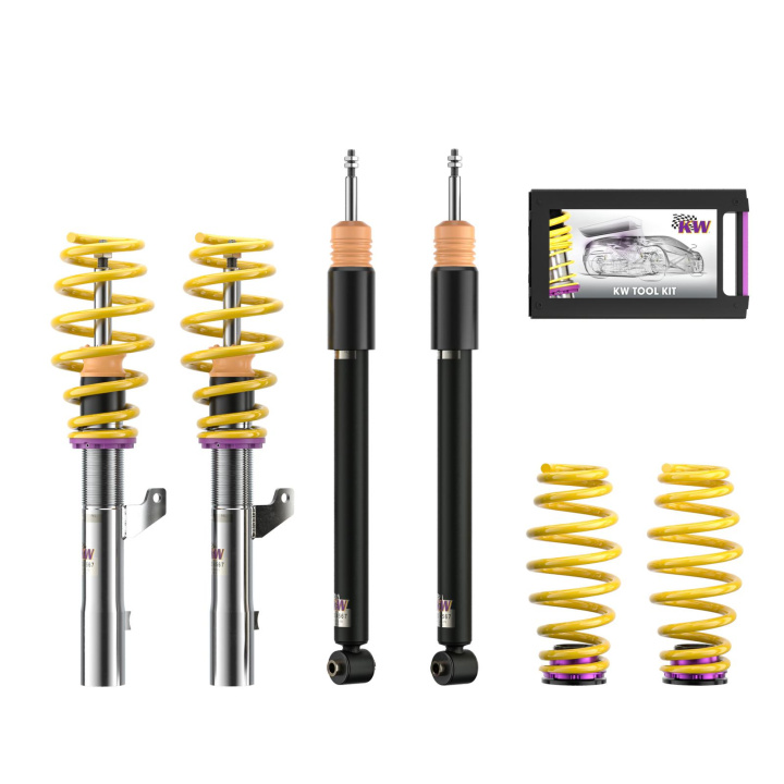 1808000N Coilovers V2 Comfort KW Suspension in the group Select car model / VW / Golf 7 R 12-19 / Chassis / Coilovers at DDESIGN Scandinavia AB (KW-1808000N)