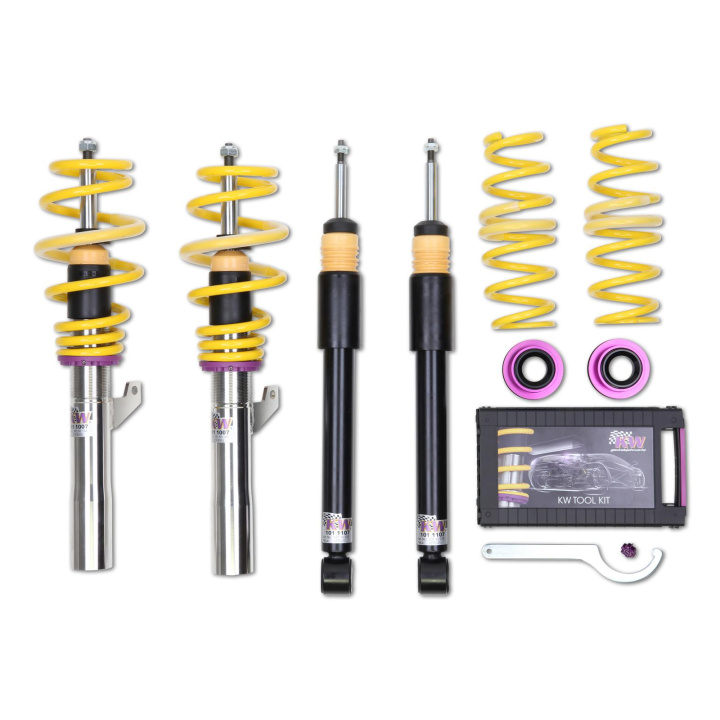 18080095 Coilovers V2 Comfort KW Suspension in the group Select car model / VW / Scirocco 08-17 / Chassis / Coilovers at DDESIGN Scandinavia AB (KW-18080095)