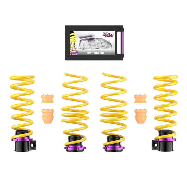 25320097 Height Adjustable Lowering Springs HAS KW Suspension in the group Select car model / BMW / 5-series (F07-F10-F11) 11-17 / Chassis / Lowering springs at DDESIGN Scandinavia AB (KW-25320097)