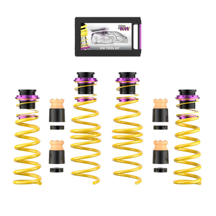 253200CC Height Adjustable Lowering Springs HAS KW Suspension in the group Select car model / BMW / 5-series (G30-G31) 16+ / Chassis at DDESIGN Scandinavia AB (KW-253200CC)