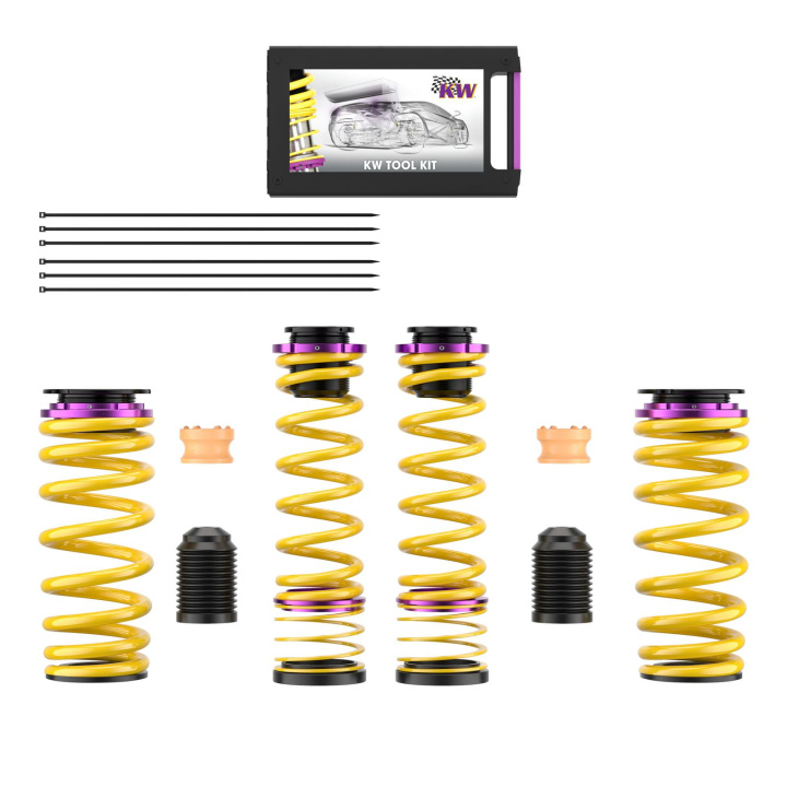 253250AY Height Adjustable Lowering Springs HAS KW Suspension in the group Select car model / Mercedes Benz / AMG GT / GT S (C190) 2014-2023 at DDESIGN Scandinavia AB (KW-253250AY)