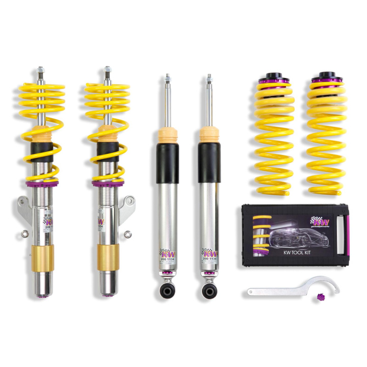 3522000D Coilovers Inox V3 KW Suspension in the group Select car model / BMW / 3-series-4-series (F30-F36) 11-19 / Chassis / Suspension (F32) at DDESIGN Scandinavia AB (KW-3522000D)