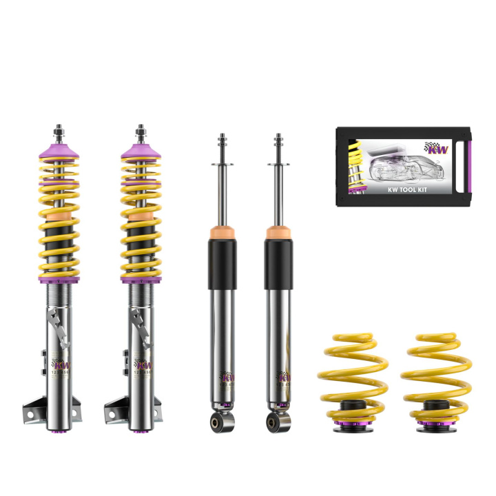 35220013 Coilovers Inox V3 KW Suspension in the group Select car model / BMW / 3-series (E36) 1990-2000 / Chassis / Coilovers and Air Suspension at DDESIGN Scandinavia AB (KW-35220013)