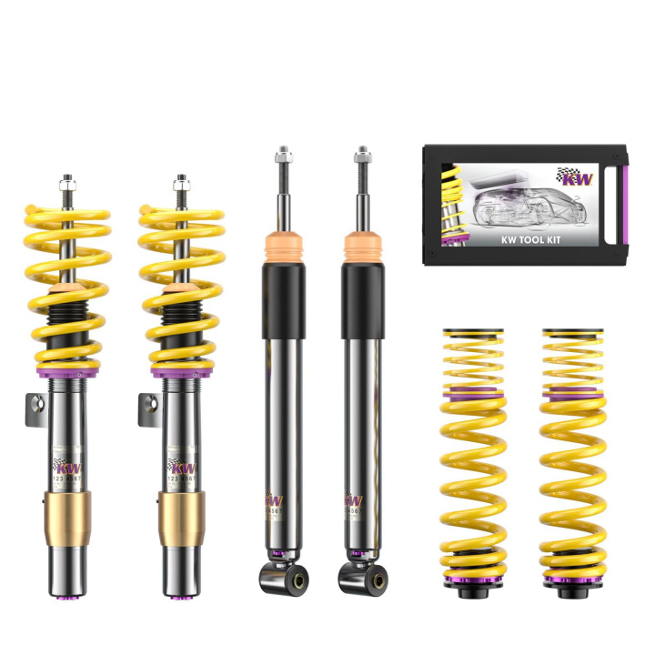 35220057 Coilovers Inox V3 KW Suspension in the group Select car model / BMW / 3-series (E90-E91) 2005-2012 / Chassis / Coilovers at DDESIGN Scandinavia AB (KW-35220057)