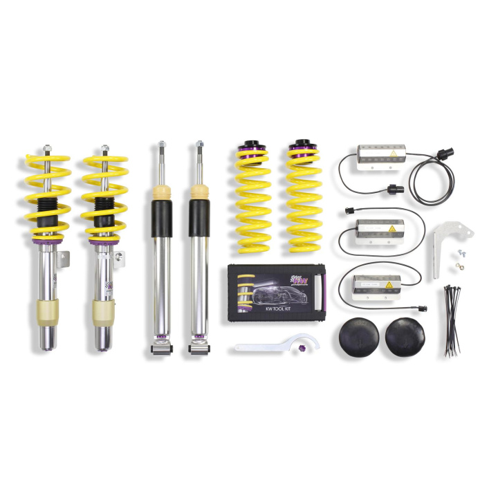 35220083 Coilovers Inox V3 (incl. Cancellation Kit) KW Suspension in the group Select car model / BMW / 3-series (E90-E91) 2005-2012 / Chassis / Coilovers at DDESIGN Scandinavia AB (KW-35220083)
