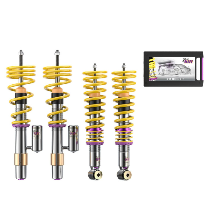 35220084 Coilovers Inox V3 (incl. Cancellation Kit) KW Suspension in the group Select car model / BMW / 6-series (E63-E64) 03-10 / Chassis / Coilovers at DDESIGN Scandinavia AB (KW-35220084)