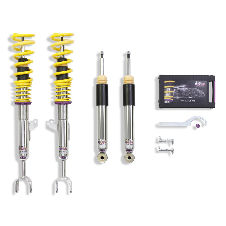 35220094 Coilovers Inox V3 KW Suspension in the group Select car model / BMW / 5-series (F07-F10-F11) 11-17 / Chassis / Coilovers at DDESIGN Scandinavia AB (KW-35220094)