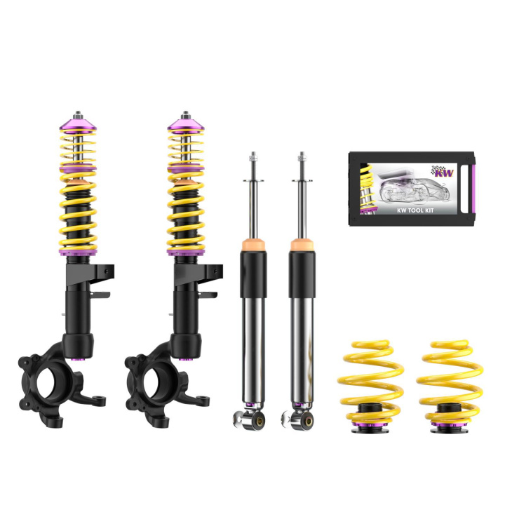 352200EU Coilovers Inox V3 KW Suspension in the group Select car model / BMW / 3-series (E30) 1982-1994 / Chassis / Coilovers at DDESIGN Scandinavia AB (KW-352200EU)
