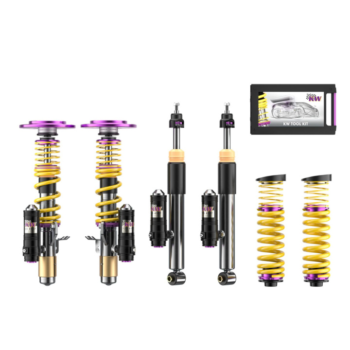 3522080E Coilovers V3 Clubsport KW Suspension in the group Select car model / BMW / 1-series 2-series (F20-F23) 2011-2019 / Chassis at DDESIGN Scandinavia AB (KW-3522080E)