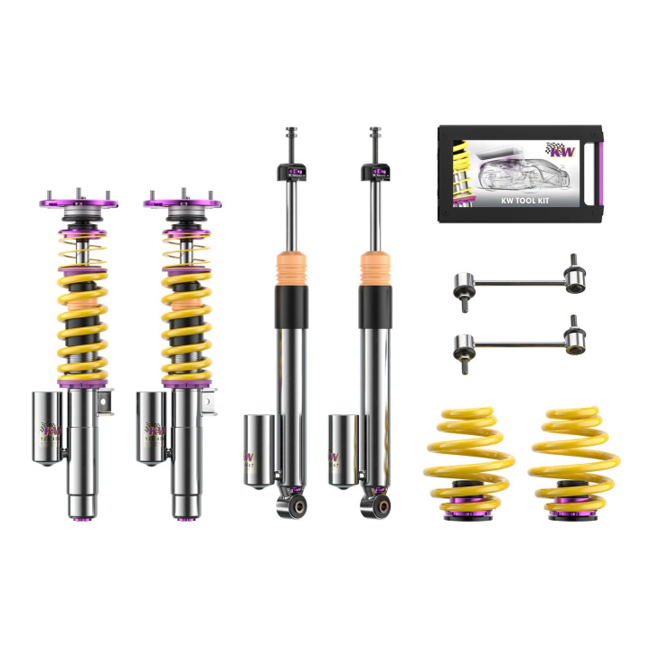 35220825 Coilovers V3 Clubsport KW Suspension in the group Select car model / BMW / 3-series (E46) 1998-2005 / Chassis / Coilovers and Air Suspension at DDESIGN Scandinavia AB (KW-35220825)