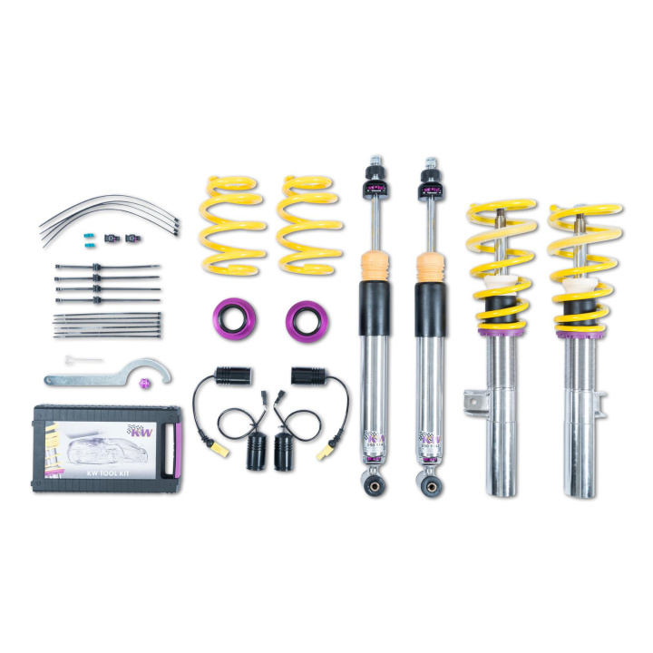 3522500J Coilovers Inox V3 (incl. Cancellation Kit) KW Suspension in the group Select car model / Mercedes Benz / A-Class 18+ (W177) at DDESIGN Scandinavia AB (KW-3522500J)