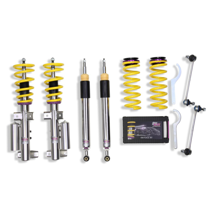 35225033 Coilovers Inox V3 KW Suspension in the group Select car model / Mercedes Benz / C-Class 07-15 (W204) / Chassis / Coilovers at DDESIGN Scandinavia AB (KW-35225033)