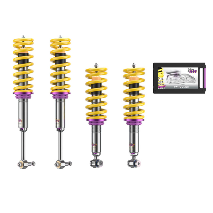35225050 Coilovers Inox V3 KW Suspension in the group Select car model / Mercedes Benz / SL-Class 01-12 (R230) / Chassis at DDESIGN Scandinavia AB (KW-35225050)