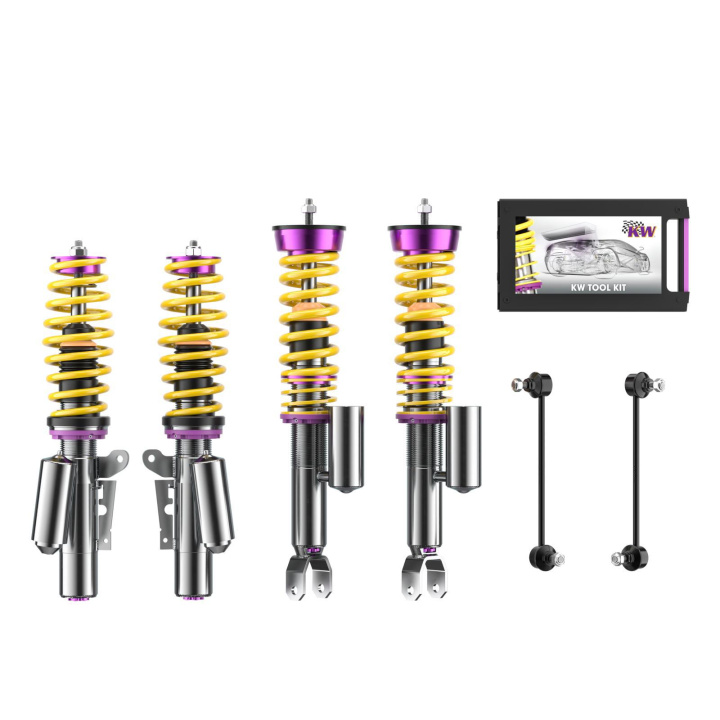 35271023 Coilovers Inox V3 KW Suspension in the group Select car model / Porsche / 997 04-12 / Chassis / Suspension at DDESIGN Scandinavia AB (KW-35271023)