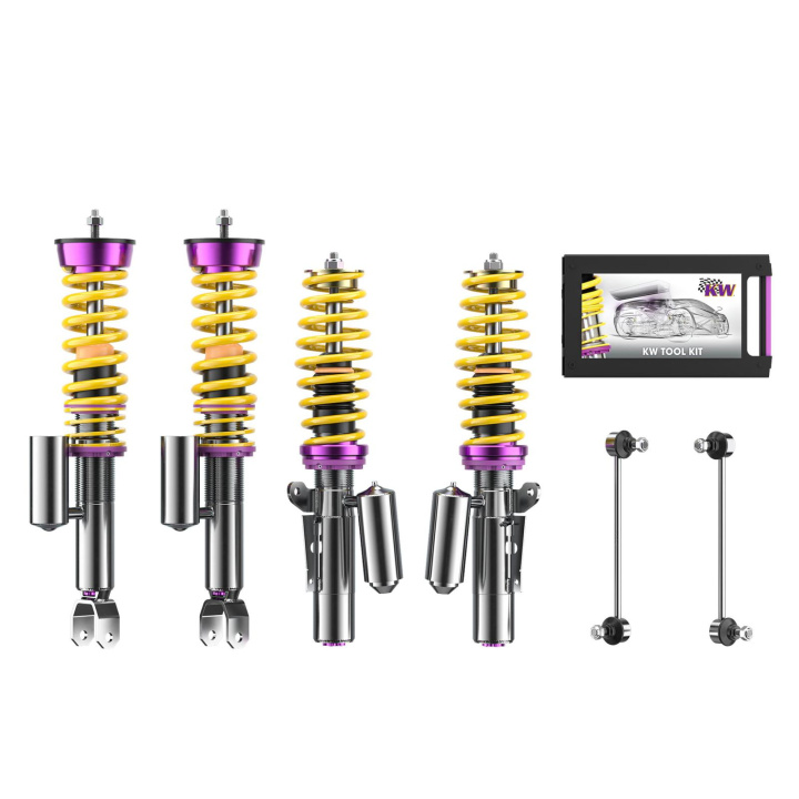 35271037 Coilovers Inox V3 (incl. Cancellation Kit) KW Suspension in the group Select car model / Porsche / 997 04-12 / Chassis / Suspension at DDESIGN Scandinavia AB (KW-35271037)