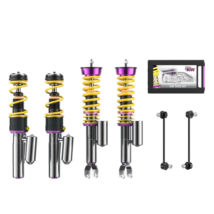 35271223 Coilovers Inox V3 med HLS 2 KW Suspension in the group Select car model / Porsche / 997 04-12 / Chassis at DDESIGN Scandinavia AB (KW-35271223)