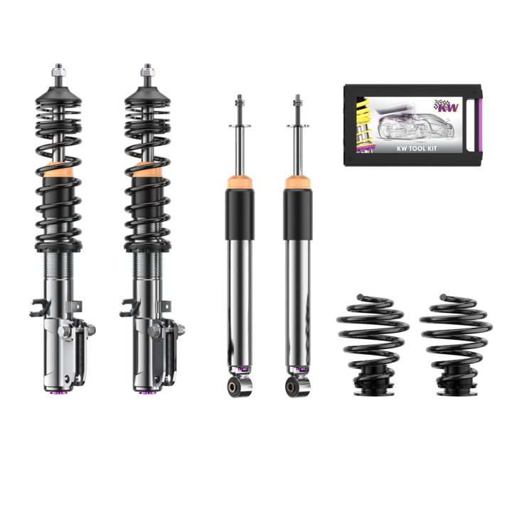 35280005-B Coilovers Inox V3 KW Suspension in the group Select car model / VW / Corrado / Chassis / Coilovers at DDESIGN Scandinavia AB (KW-35280005-B)