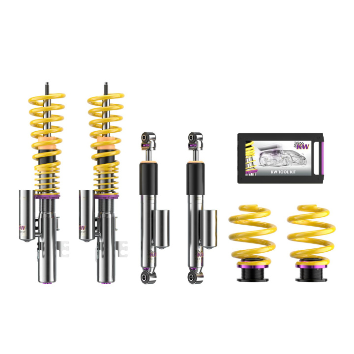 352800AN Coilovers Inox V3 (incl. Cancellation Kit) KW Suspension in the group Select car model / VW / Transporter T6 / Chassis at DDESIGN Scandinavia AB (KW-352800AN)