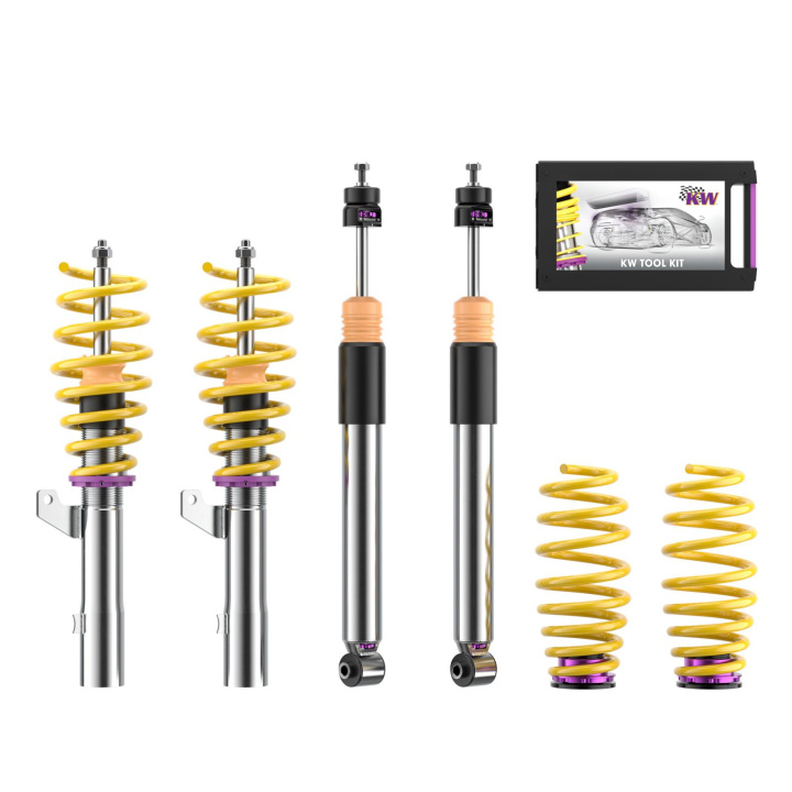352800CV Coilovers Inox V3 (incl. Cancellation Kit) KW Suspension in the group Select car model / Audi / A3 - S3 - RS3 (8Y) 2020+ / Chassis at DDESIGN Scandinavia AB (KW-352800CV)