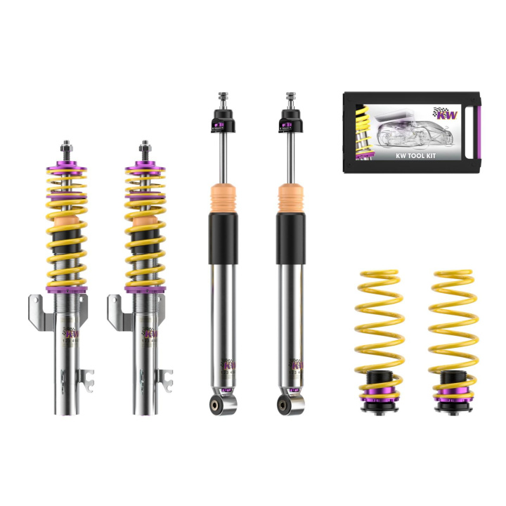 35281016 Coilovers Inox V3 KW Suspension in the group Select car model / VW / Polo 09-16 / Chassis / Suspension at DDESIGN Scandinavia AB (KW-35281016)