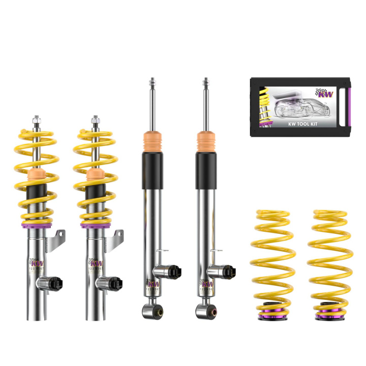 39081008 Coilovers DDC Plug & Play KW Suspension in the group Select car model / Seat / Leon Mk3 12-20 / Chassis / Coilovers at DDESIGN Scandinavia AB (KW-39081008)