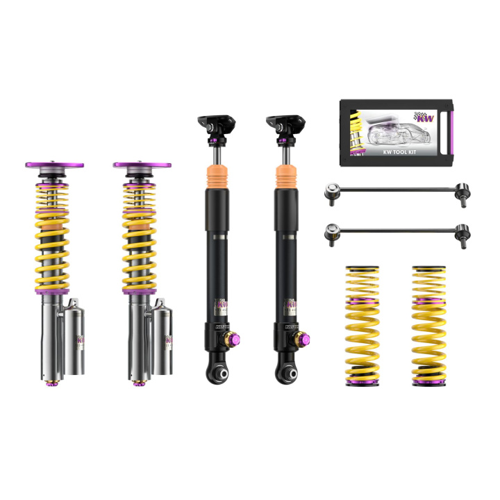 397102DV Coilovers V4 Clubsport KW Suspension in the group Select car model / Audi / TT (8J) 2006-2014 & TT (8S) 2014+ / Chassis / Coilovers at DDESIGN Scandinavia AB (KW-397102DV)