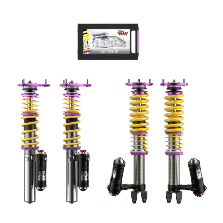 39771224 Coilovers V4 Clubsport KW Suspension in the group Select car model / Porsche / 997 04-12 / Chassis / Suspension at DDESIGN Scandinavia AB (KW-39771224)