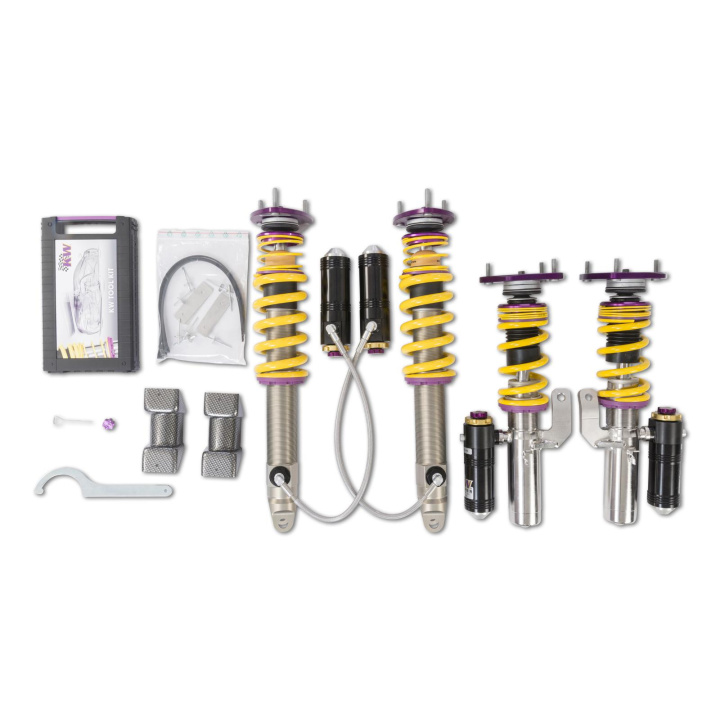 39771246 Coilovers V4 Clubsport KW Suspension in the group Select car model / Porsche / 991 13-17 / Chassis at DDESIGN Scandinavia AB (KW-39771246)