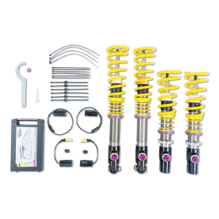 3A7200CC Coilovers Inox V4 (incl. Cancellation Kit) KW Suspension in the group Select car model / BMW / 5-series (G30-G31) 16+ / Chassis at DDESIGN Scandinavia AB (KW-3A7200CC)
