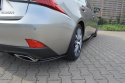 Rear Side Splitters Lexus Is Mk3 Facelift T Maxton Design