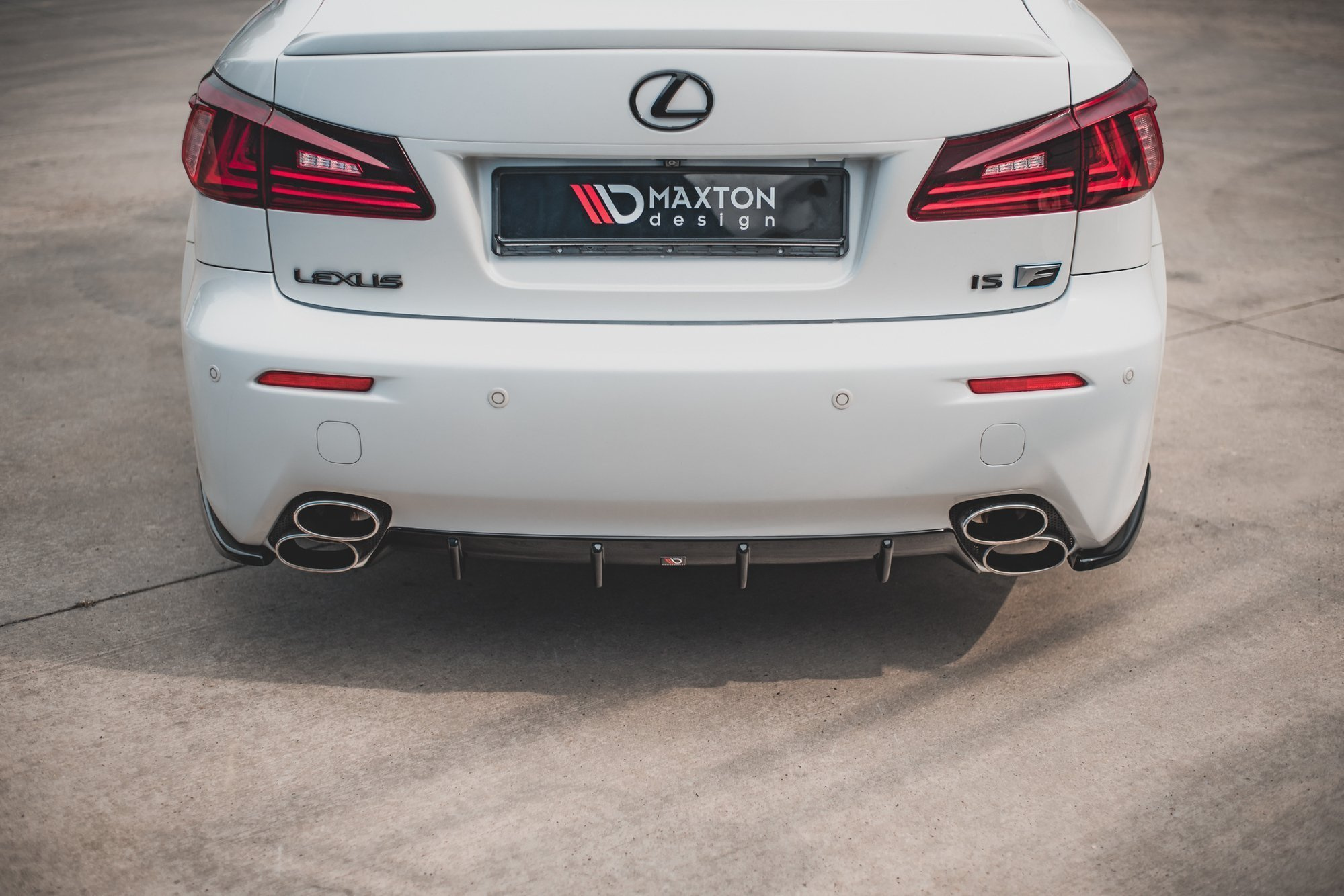 Lexus Is F Rear End Lexus IS F 2007-2013 Rear Valance Maxton Design | DDESIGN