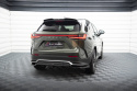 Lexus NX F-Sport Mk2 2021+ Central Rear Splitter (With Vertical Bars) V.1 Maxton Design