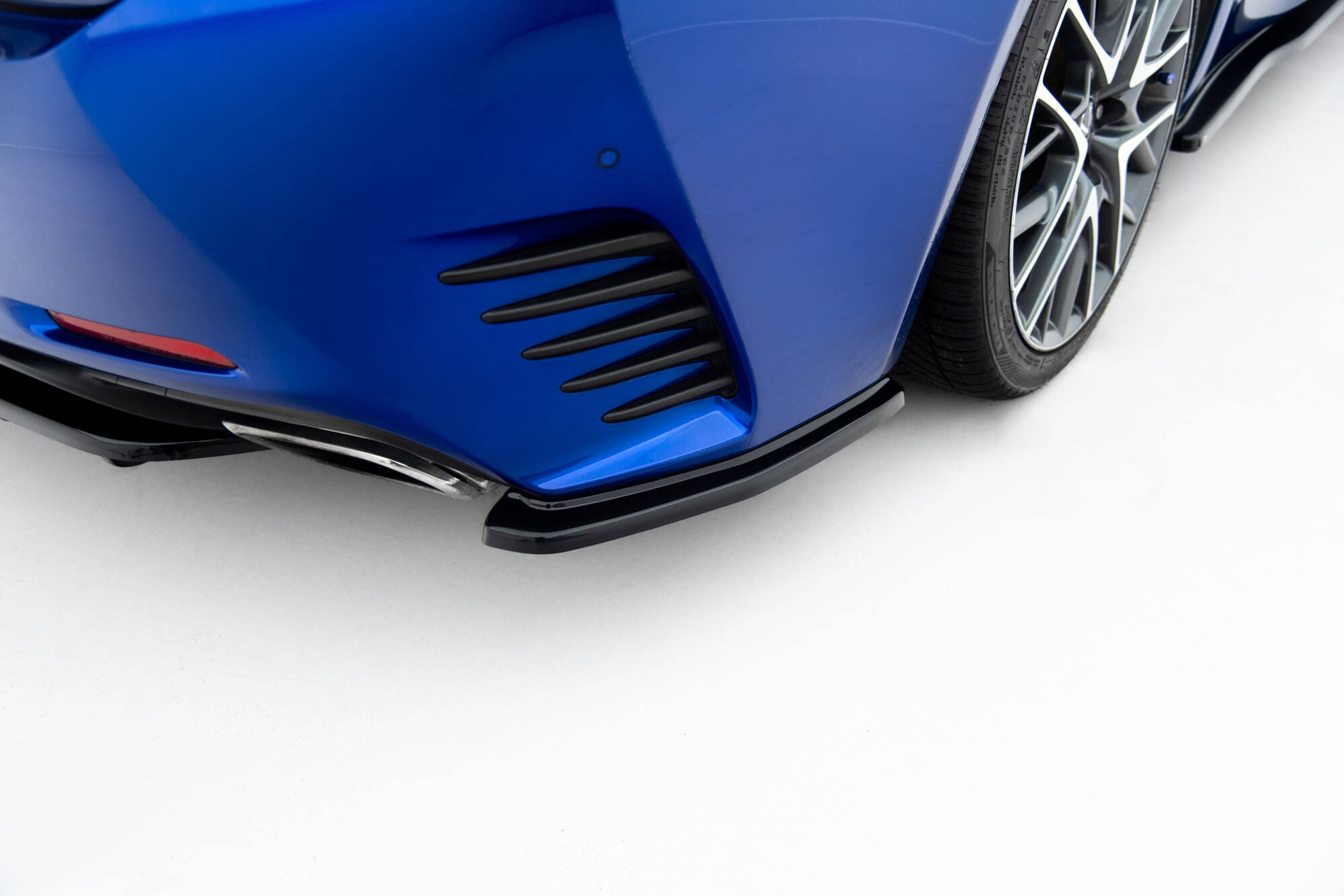 Lexus Rc2018 Rear Lexus RC 2014-2018 Rear Side Splitters V.1 Maxton Design | DDESIGN