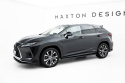 Lexus RX Mk4 Facelift (version without OEM step rails) 2019-2022 Side Skirts Diffusers Maxton Design