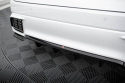 Lexus RX F-Sport Mk5 2022+ Central Rear Splitter (With Vertical Bars) V.1 Maxton Design