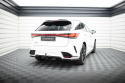 Lexus RX F-Sport Mk5 2022+ Central Rear Splitter (With Vertical Bars) V.1 Maxton Design