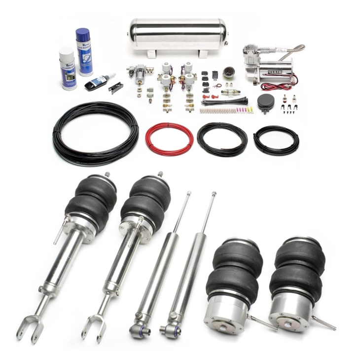 Audi A4 8E/8H/Seat Exeo Air Suspension Kit With Adjustable Dampers TA Technix in the group Select car model / Audi / A4 - S4 - RS4 (B7) 2004-2008 / Chassis / Air suspension at DDESIGN Scandinavia AB (LFAU07H-LFKIT1)