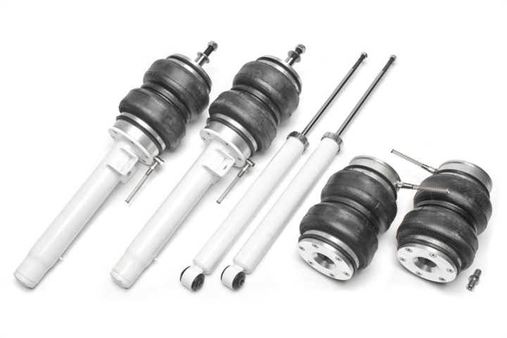 BMW 3-serie Limousine / 3-serie Coupe / 3-serie Cabriolet / 3-serie Touring / 3-serie Compact (E46) 1998 - 2007 Air Suspension Strut Kit TA Technix in the group Select car model / BMW / 3-series (E46) 1998-2005 / Chassis / Coilovers and Air Suspension at DDESIGN Scandinavia AB (LFBM04)