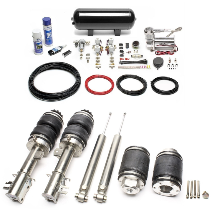 Alfa Romeo/Fiat/Opel Air Suspension Kit With Adjustable Dampers TA Technix in the group Select car model / Opel / Corsa D 06-14 / Chassis / Suspension at DDESIGN Scandinavia AB (LFOP08H-LFKIT1S)