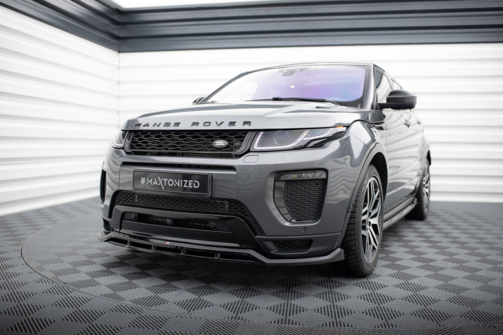 Front Splitter V.1 Land Rover Range Rover Evoque Mk1 Facelift 2013-2018 Maxton Design in the group Select car model / Land Rover / Evoque 2011+ at DDESIGN Scandinavia AB (LR-RR-EV-1-FD1G-FD1RG)