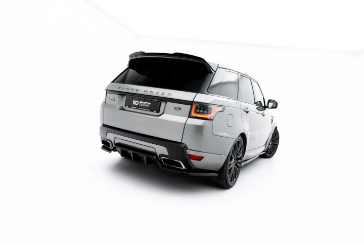 Land Rover Range Rover Sport Mk2 Facelift 2018-2022 Rear Splitter (with vertical bars) Maxton Design in the group Select car model / Land Rover / Range Rover at DDESIGN Scandinavia AB (LR-RR-SPORT-2F-RD1GRD2G)