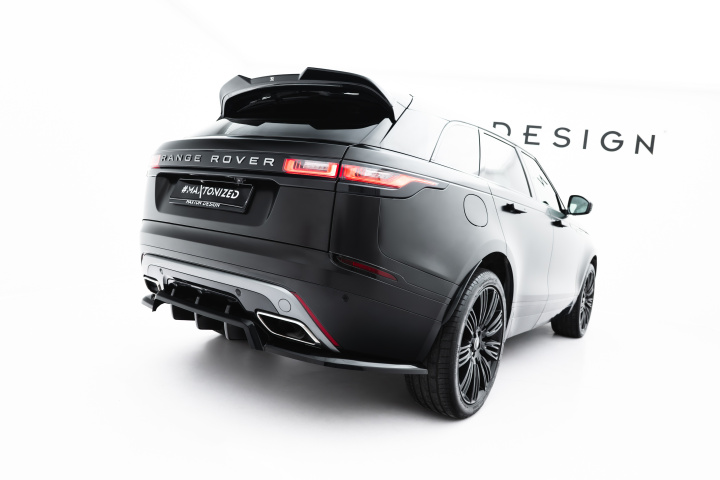 Rear Splitter (with vertical bars) V.3 Land Rover Range Rover Velar R-Dynamic Mk1 in the group Select car model / Land Rover / Range Rover at DDESIGN Scandinavia AB (LR-RRVE1RDYNAMICRD5GRD6G)