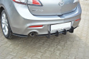 Mazda 3 Mk2 Sport (PREFACE) Rear Diffuser & Rear Side Splitters Maxton Design