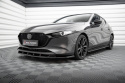 Mazda 3 Mk4 2019+ Front Splitter V.1 Maxton Design