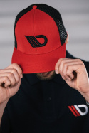 Cap Red/Black Maxton Design