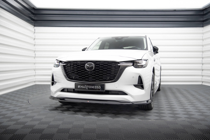 Front Splitter V.2 Mazda Cx-60 Mk1 Maxton Design in the group Select car model / Mazda / CX-60 Mk1 2022+ at DDESIGN Scandinavia AB (MA-CX60-1-FD2G)